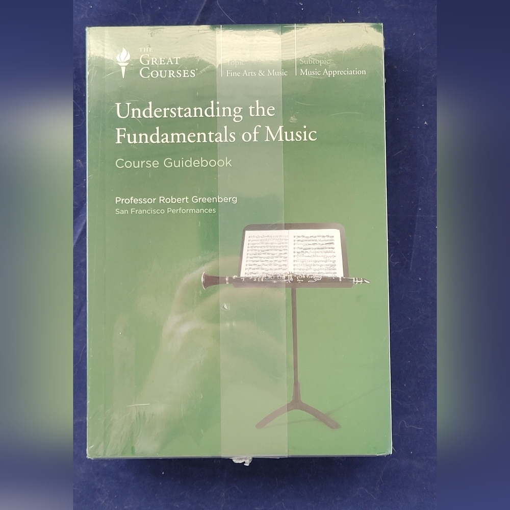 Great Courses Understanding the Fundamentals of Music with Guidebook & CDs NEW